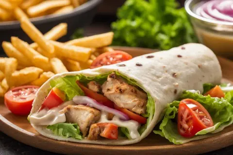 Ile kalorii ma kebab w tortilli z frytkami? Zaskakujące fakty o kaloriach