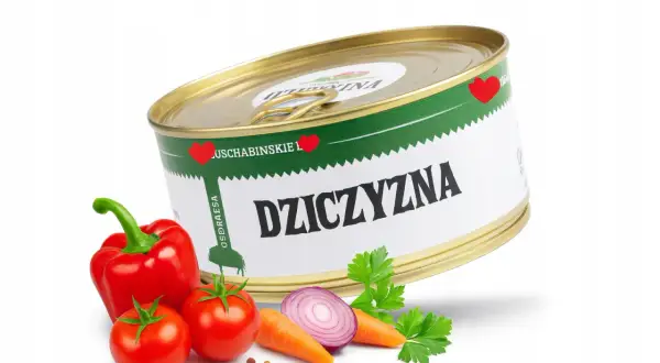 Puszka dziczyzny z warzywami. Zastanawiasz się, ile kosztuje kilogram mięsa z dzika?