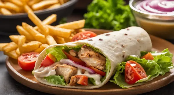 Ile kalorii ma kebab w tortilli z frytkami? Zaskakujące fakty o kaloriach