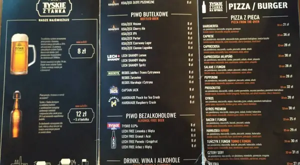 Menu Grill Pub Tychy: Sprawdź, co warto zjeść i ile to kosztuje